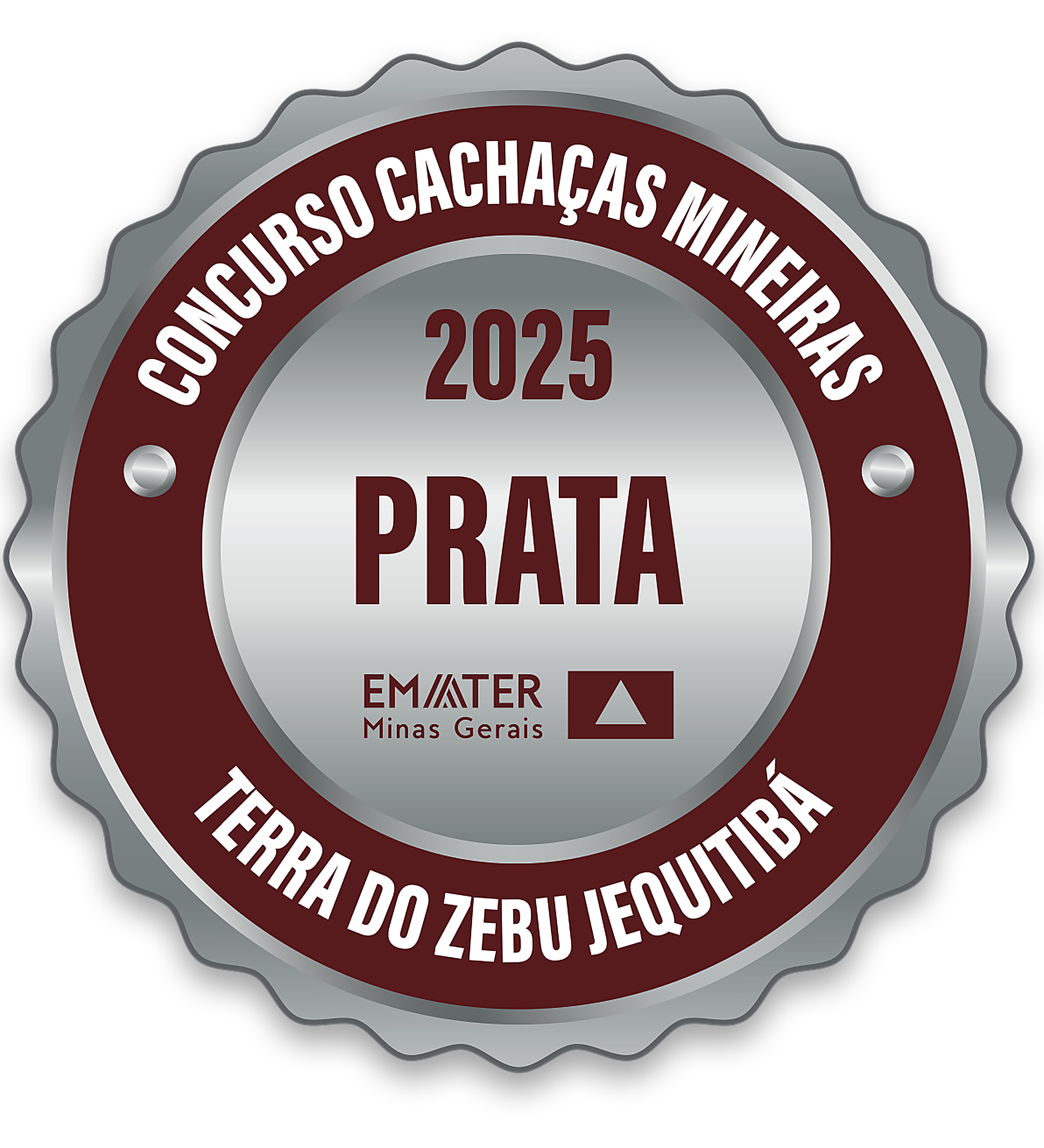 Prata · Concurso Cachaças Mineiras — Jequitibá, 2025